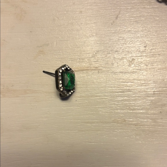 Stella & Dot Multicolor Crystal Chandelier Earrings - Picture 6 of 6